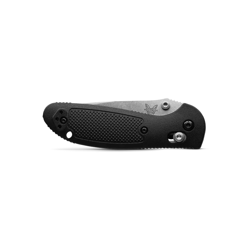 556-S30V Mini Griptilian | Black Grivory | Drop-Point