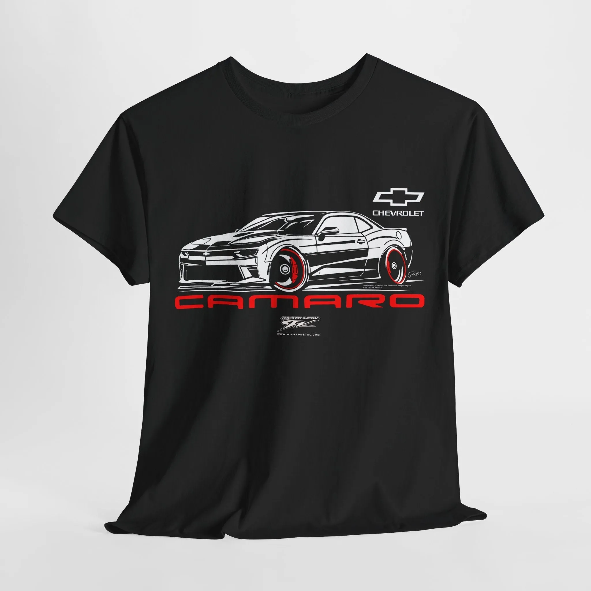 6th Gen Camaro Stylized - Chevy Camaro t shirt