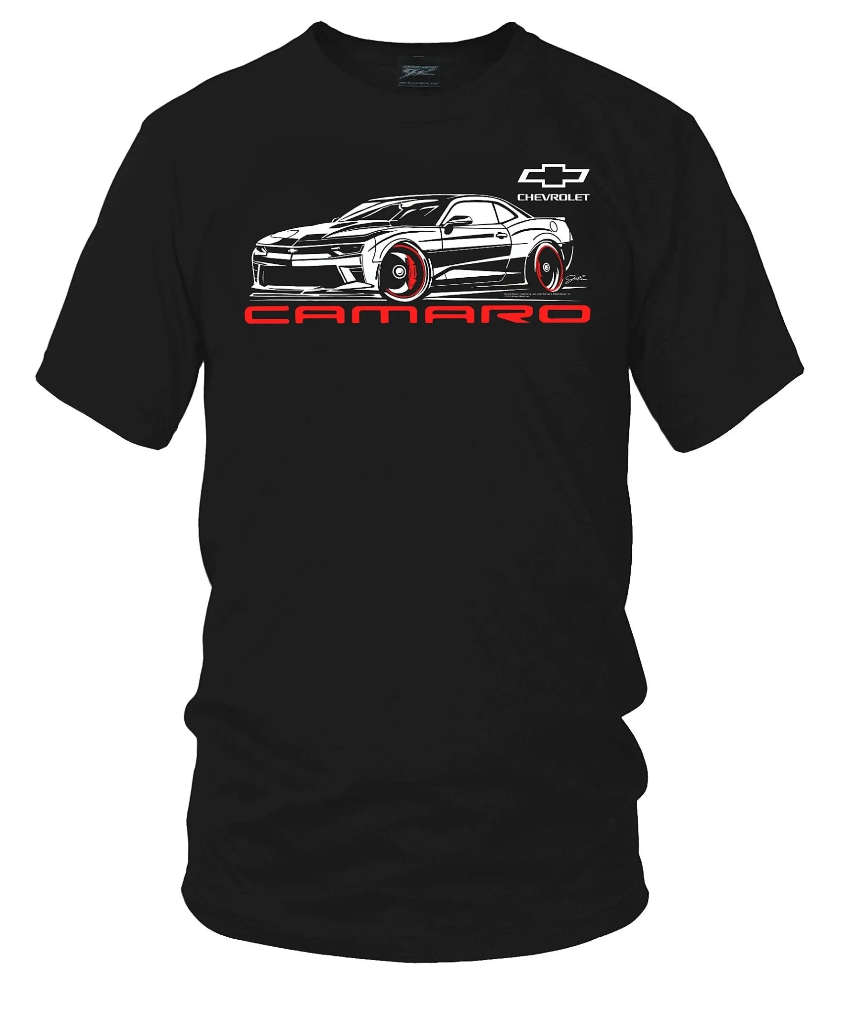 6th Gen Camaro Stylized - Chevy Camaro t shirt