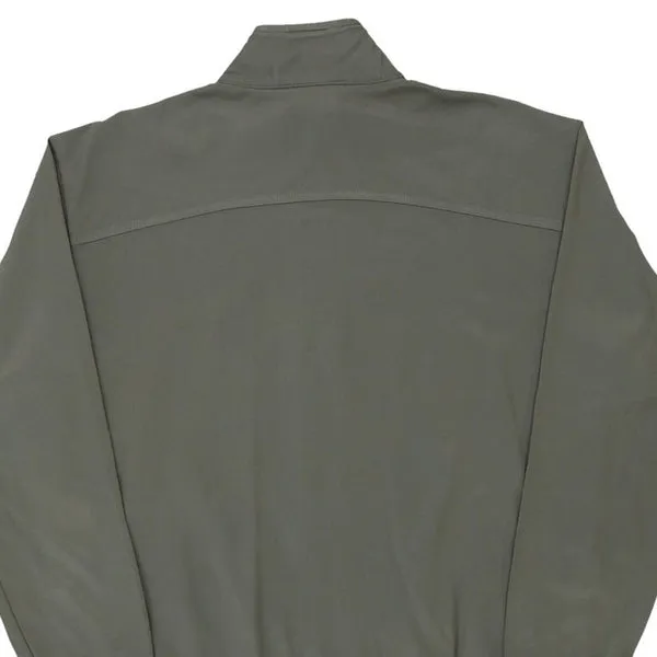Age 11-12 Champion Track Jacket - Medium Grey Polyester