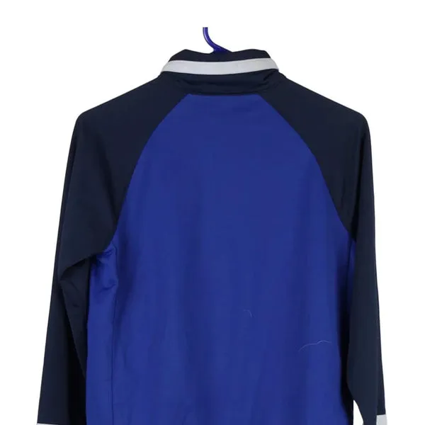 Age 12-13 Nike Track Jacket - Large Navy Polyester