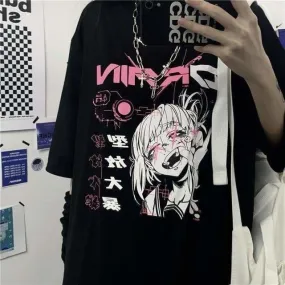 Aime Cartoon Comic T shirt Dark Style for Teen SP280