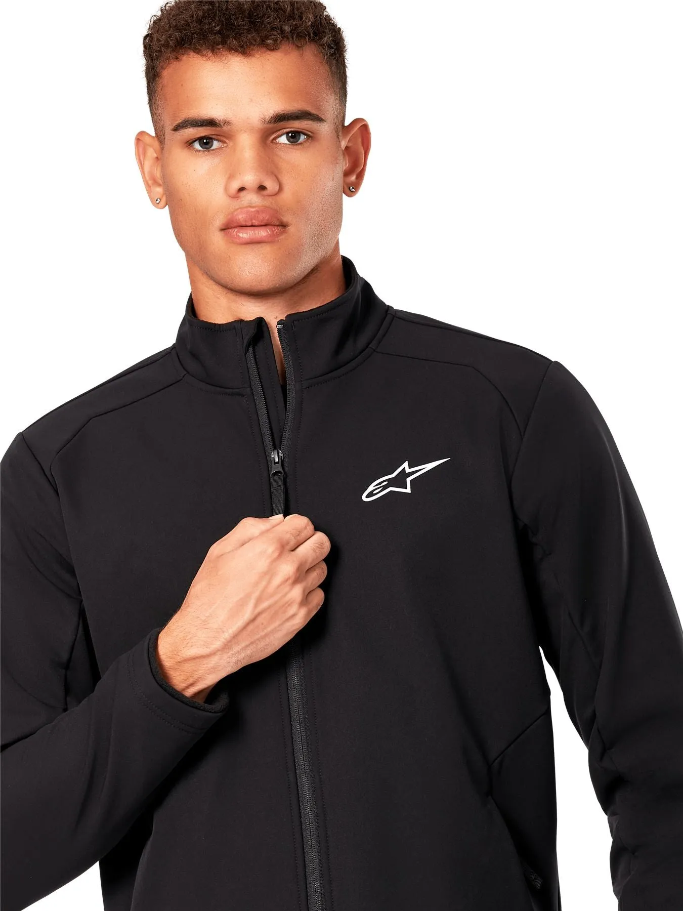 Alpinestars 2025 Radiate Softshell Jacket Black