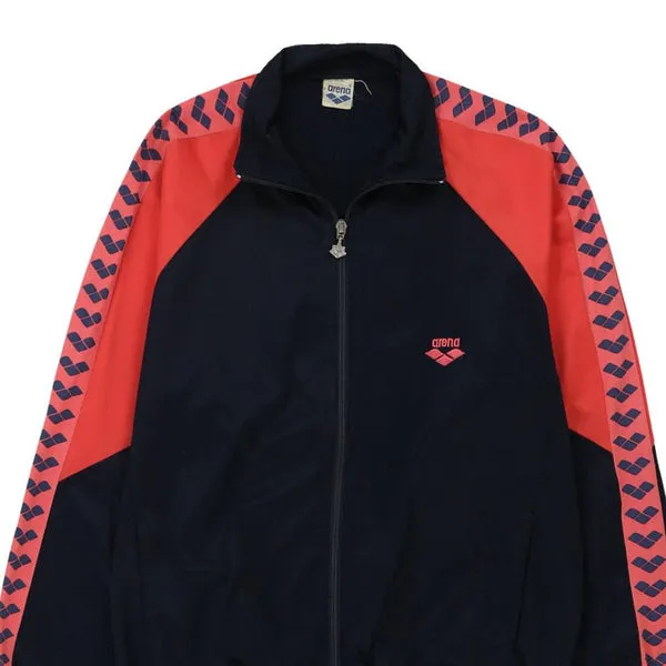 Arena Track Jacket - Medium Navy Polyester