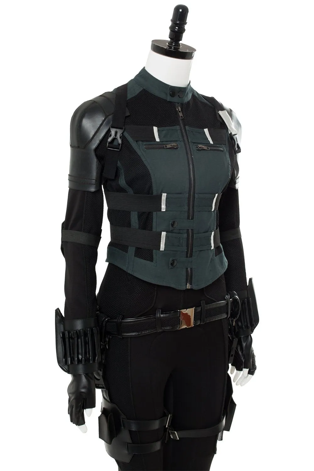 Avengers 3 :Infinity War Black Widow Natasha Romanoff Outfit Cosplay Costume whole set