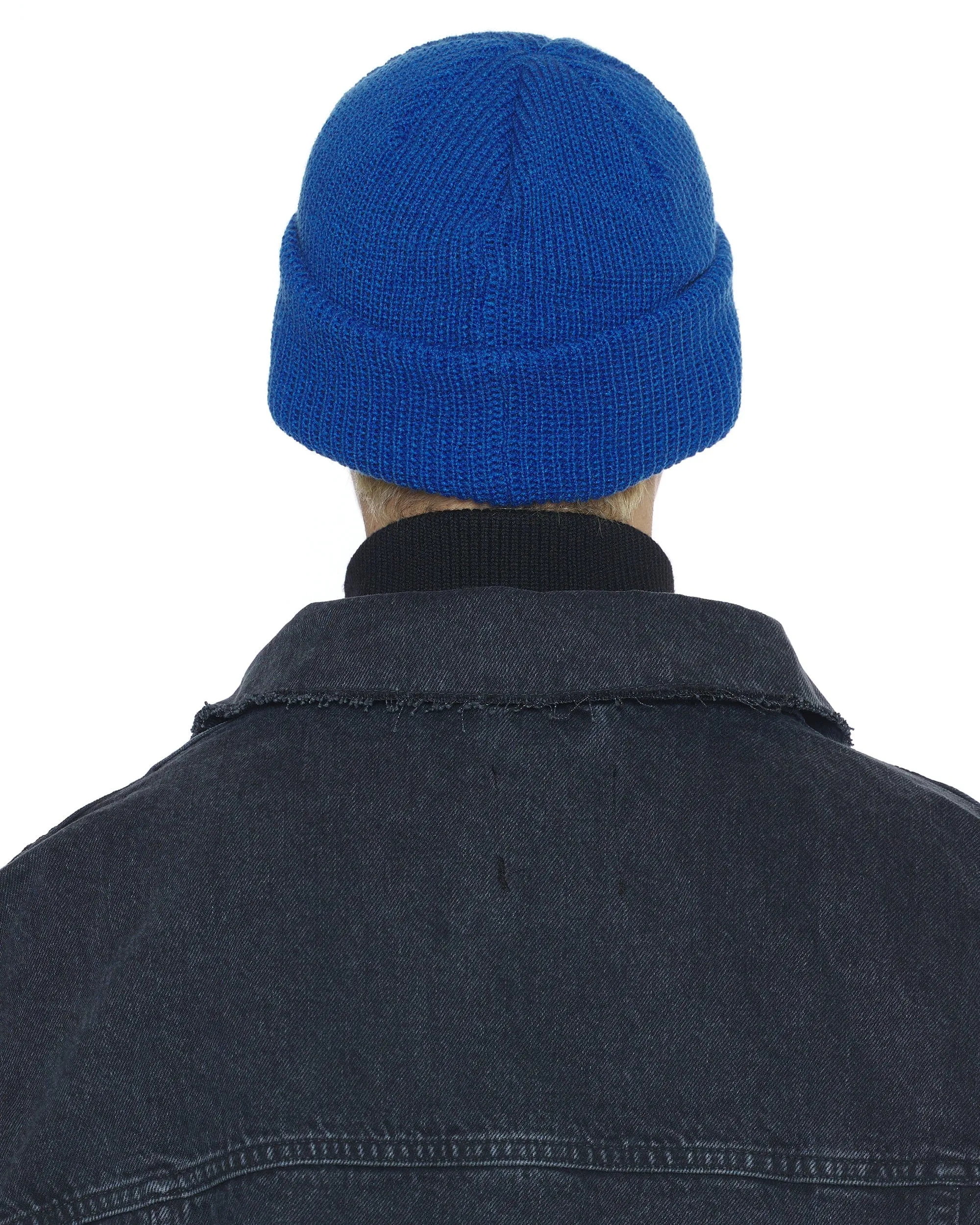 BEANIE / ROAD SIGN / BLUE