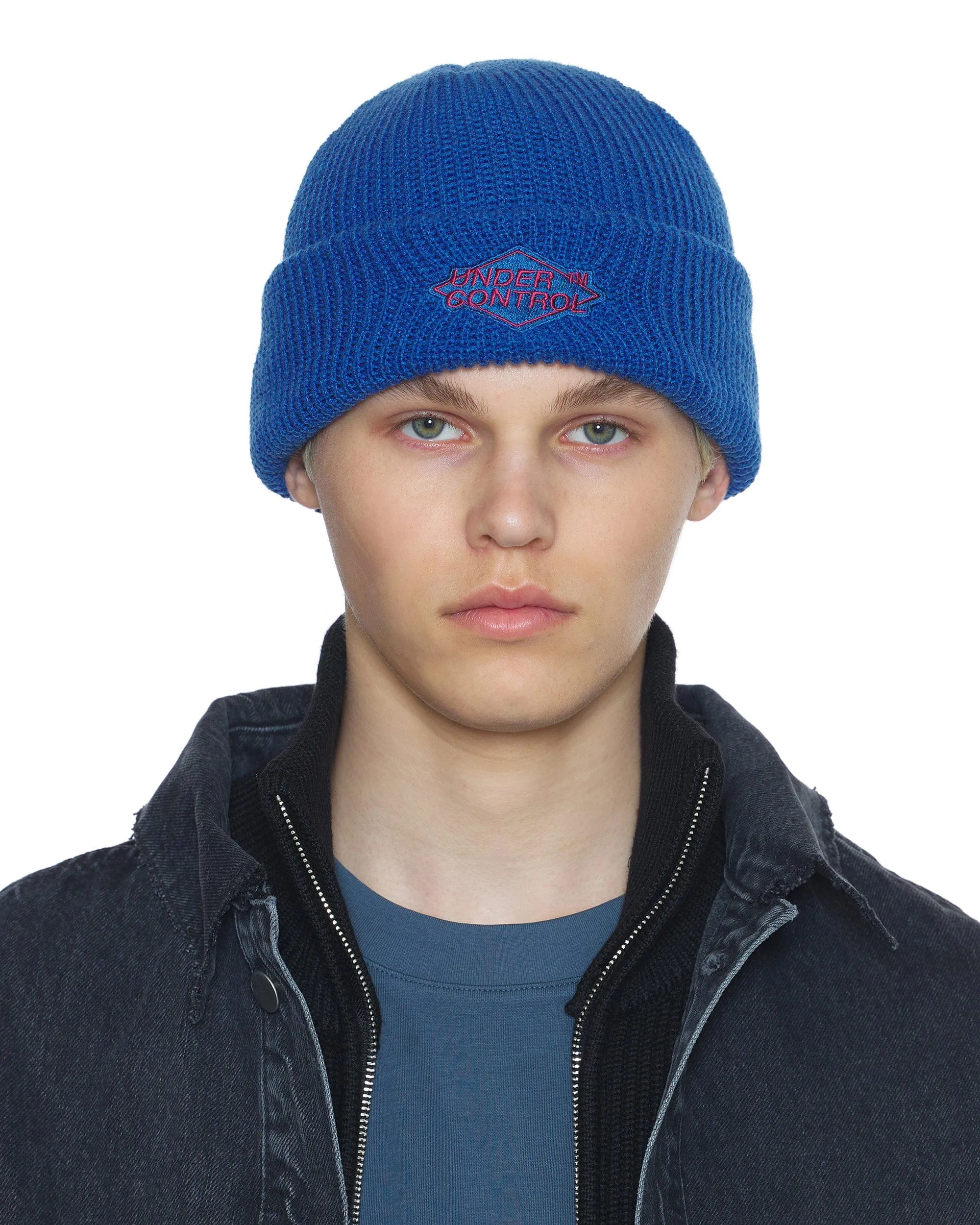 BEANIE / ROAD SIGN / BLUE