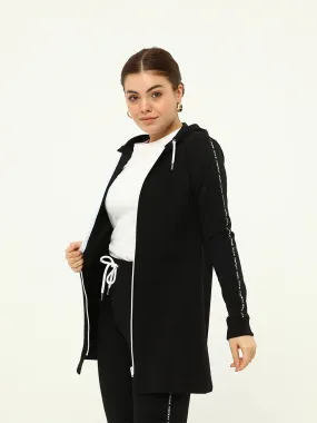 Black Bias Detailed Tracktop