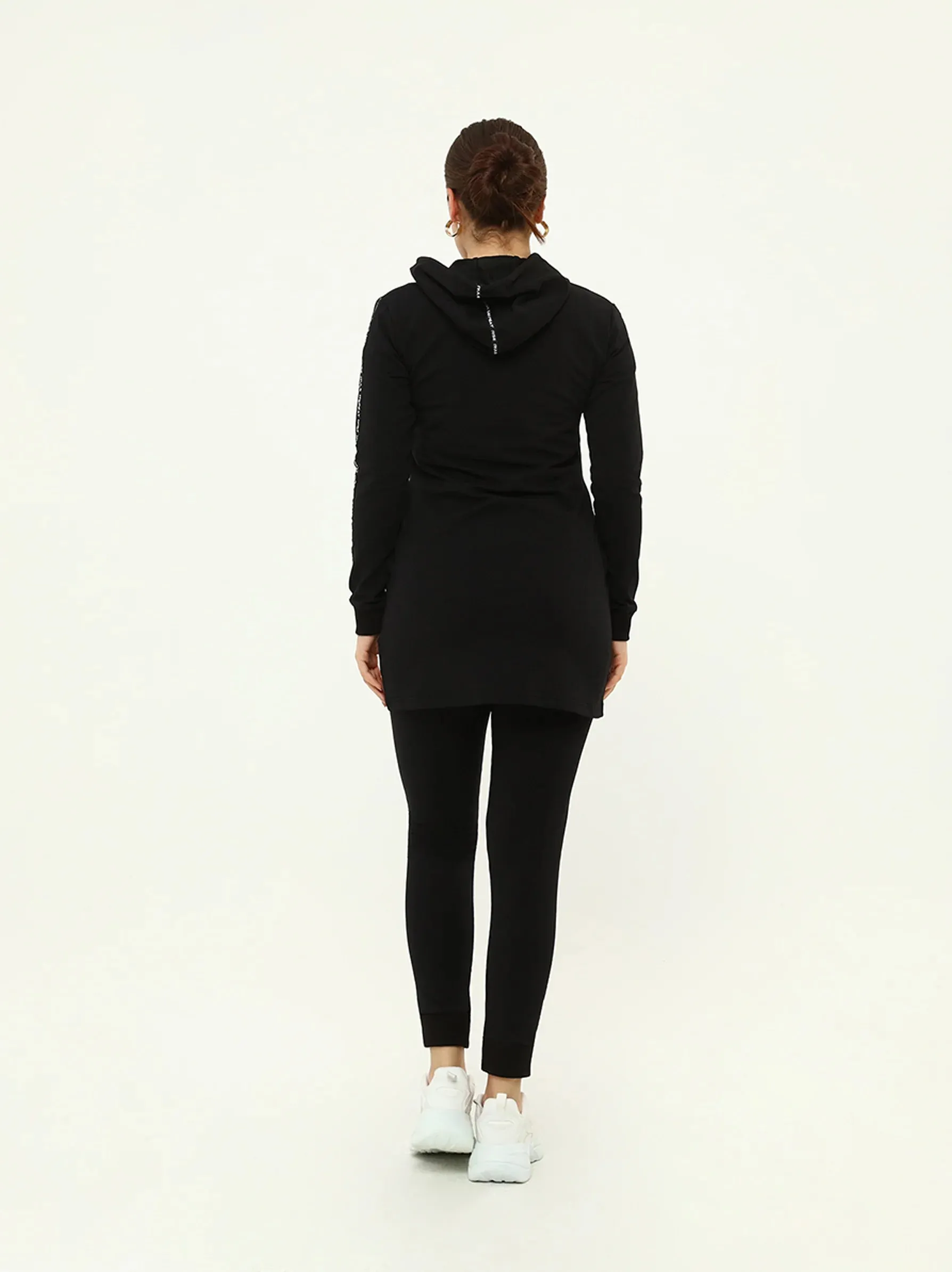 Black Bias Detailed Tracktop