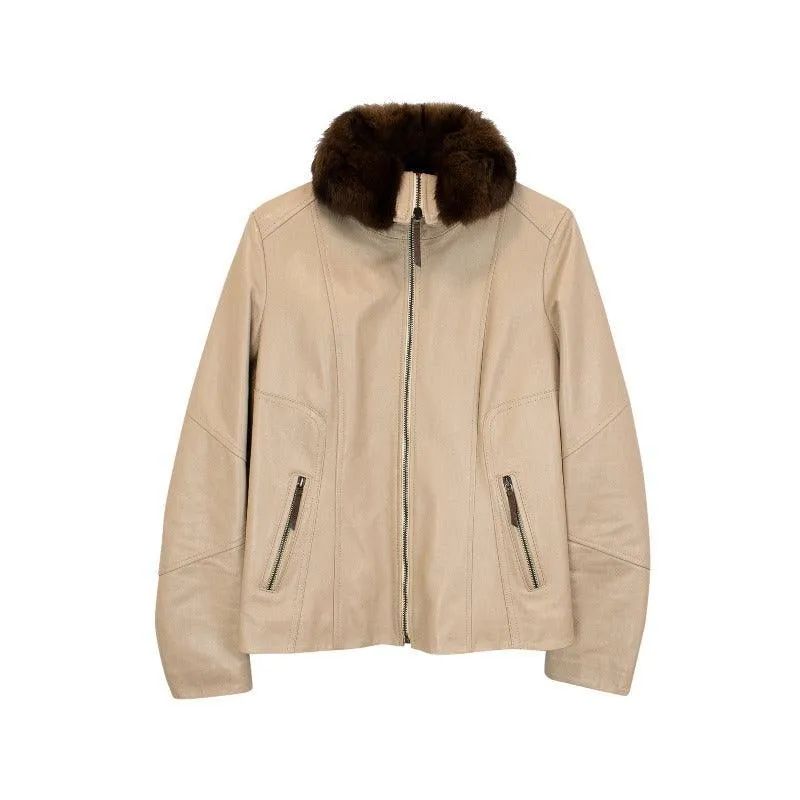 BOTTEGA GIOTTI SIZE 42 Brown Coat Jackets