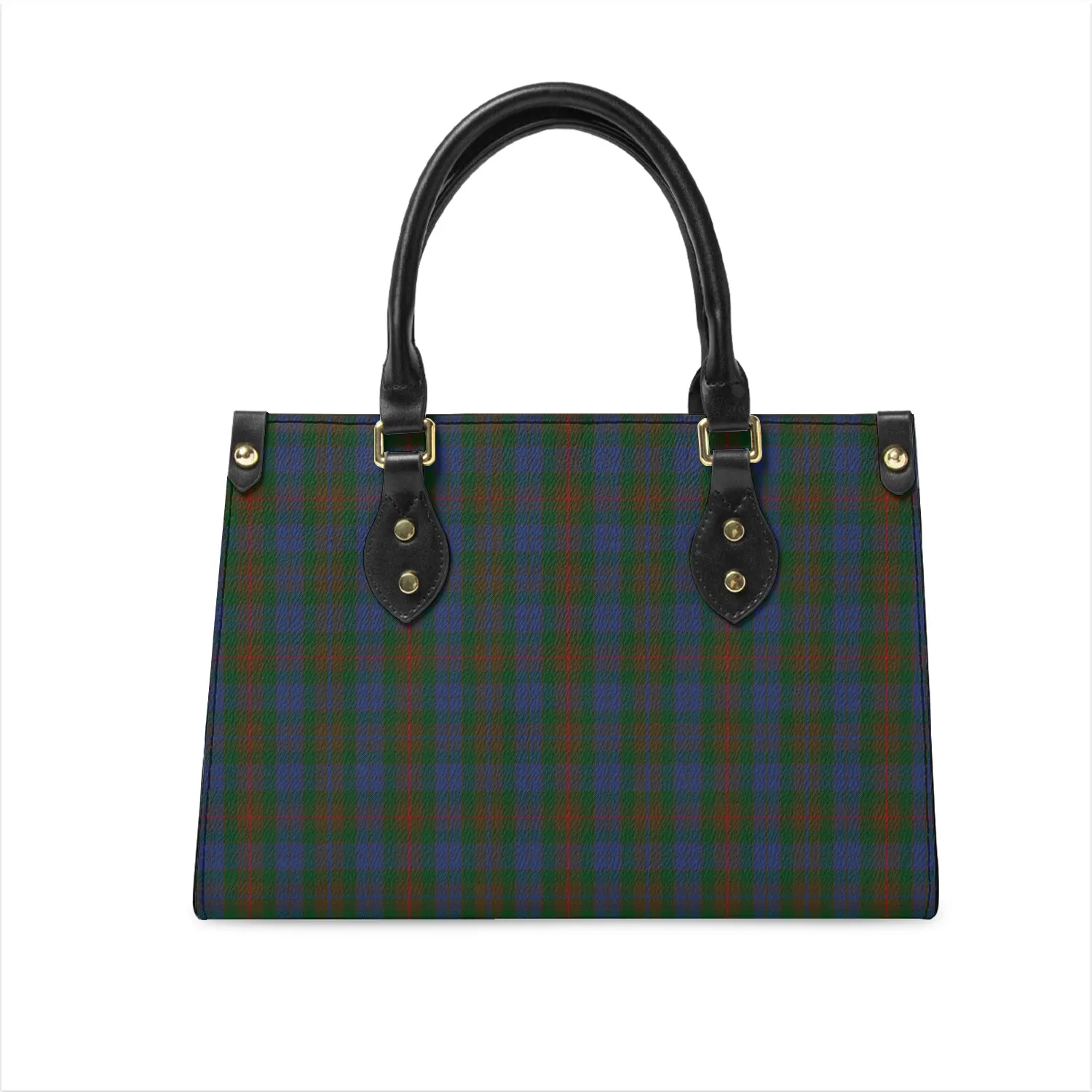 Buchanan Hunting Tartan Leather Bag