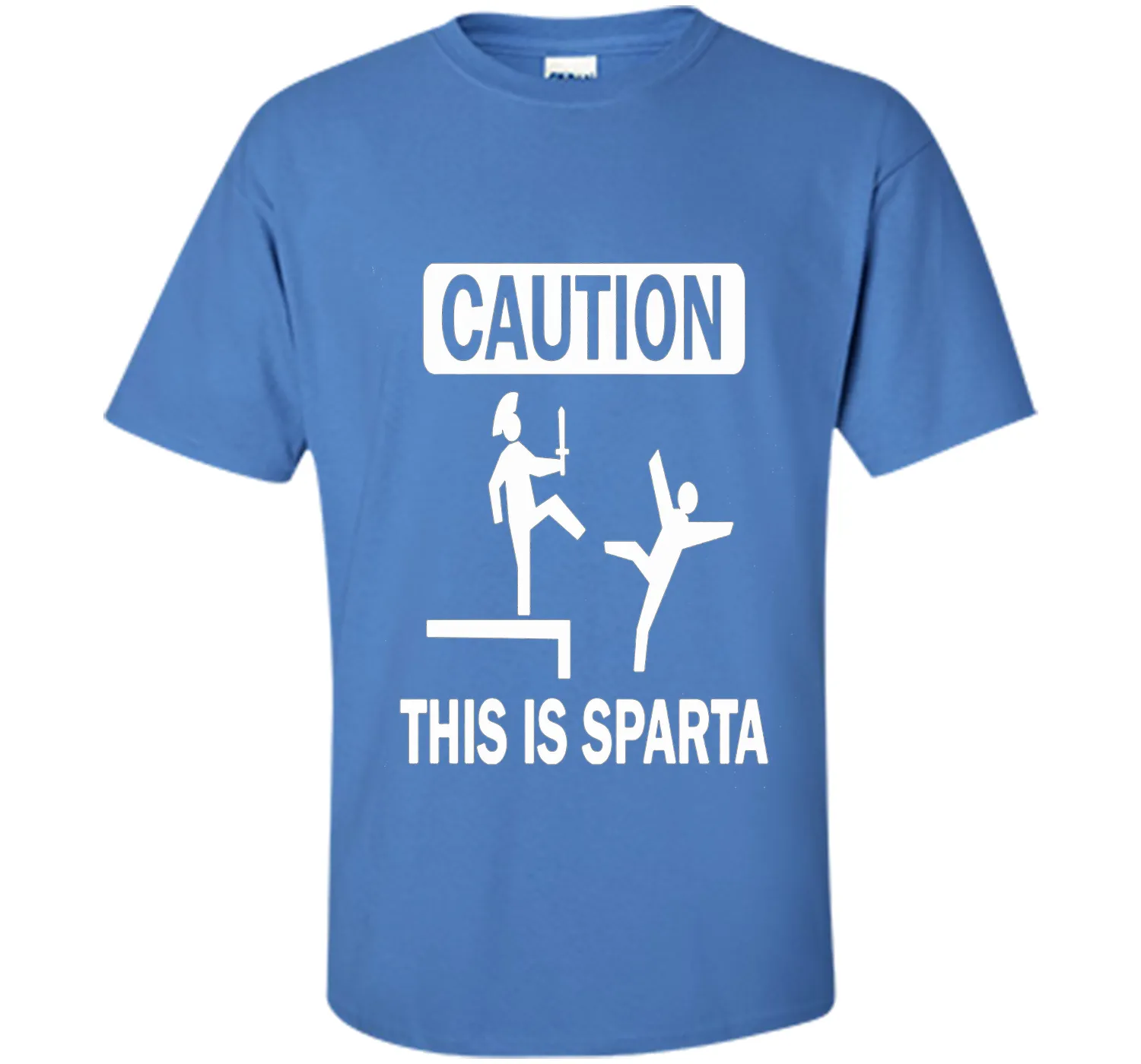 Caution This Is Sparta Funny T-Shirt