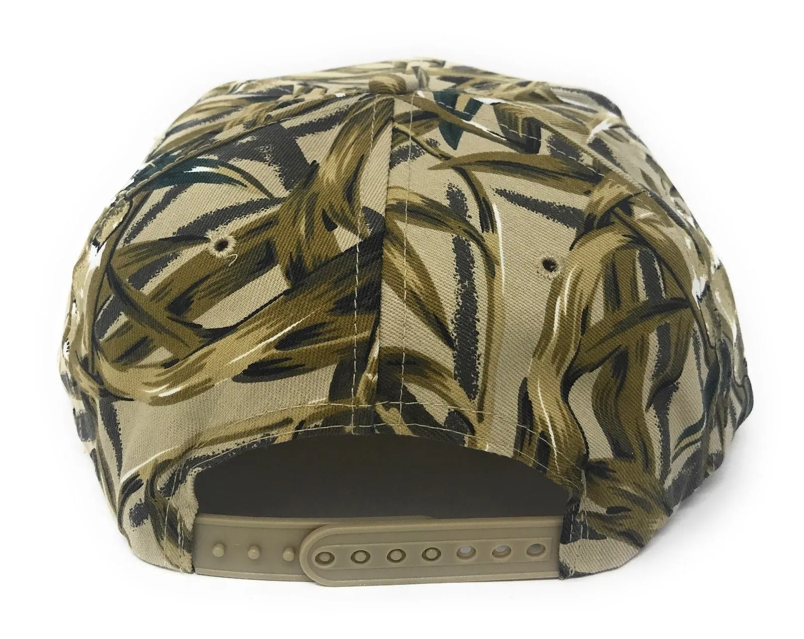 Cotton Twill Camo Camouflage 6 Panel Hunting Fishing Baseball Snapback Hats Caps