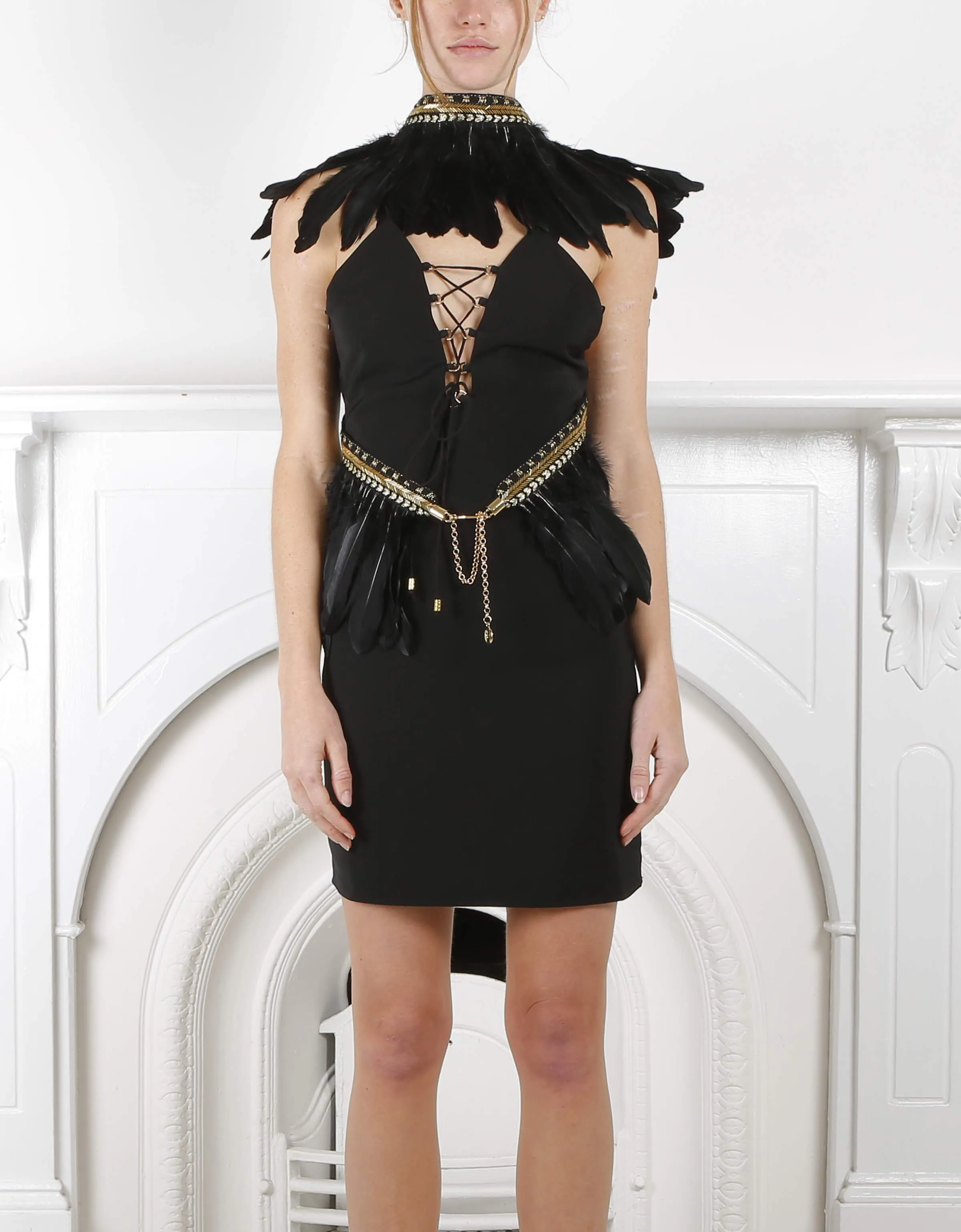 DISSOLUTE FEATHER VEST