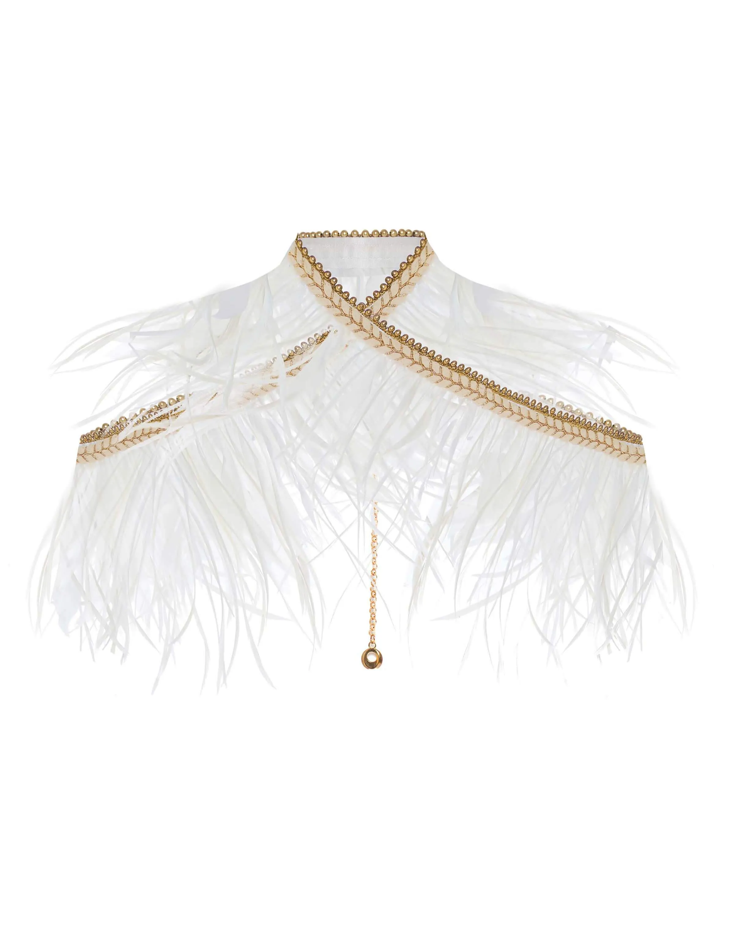 DISSOLUTE FEATHER VEST