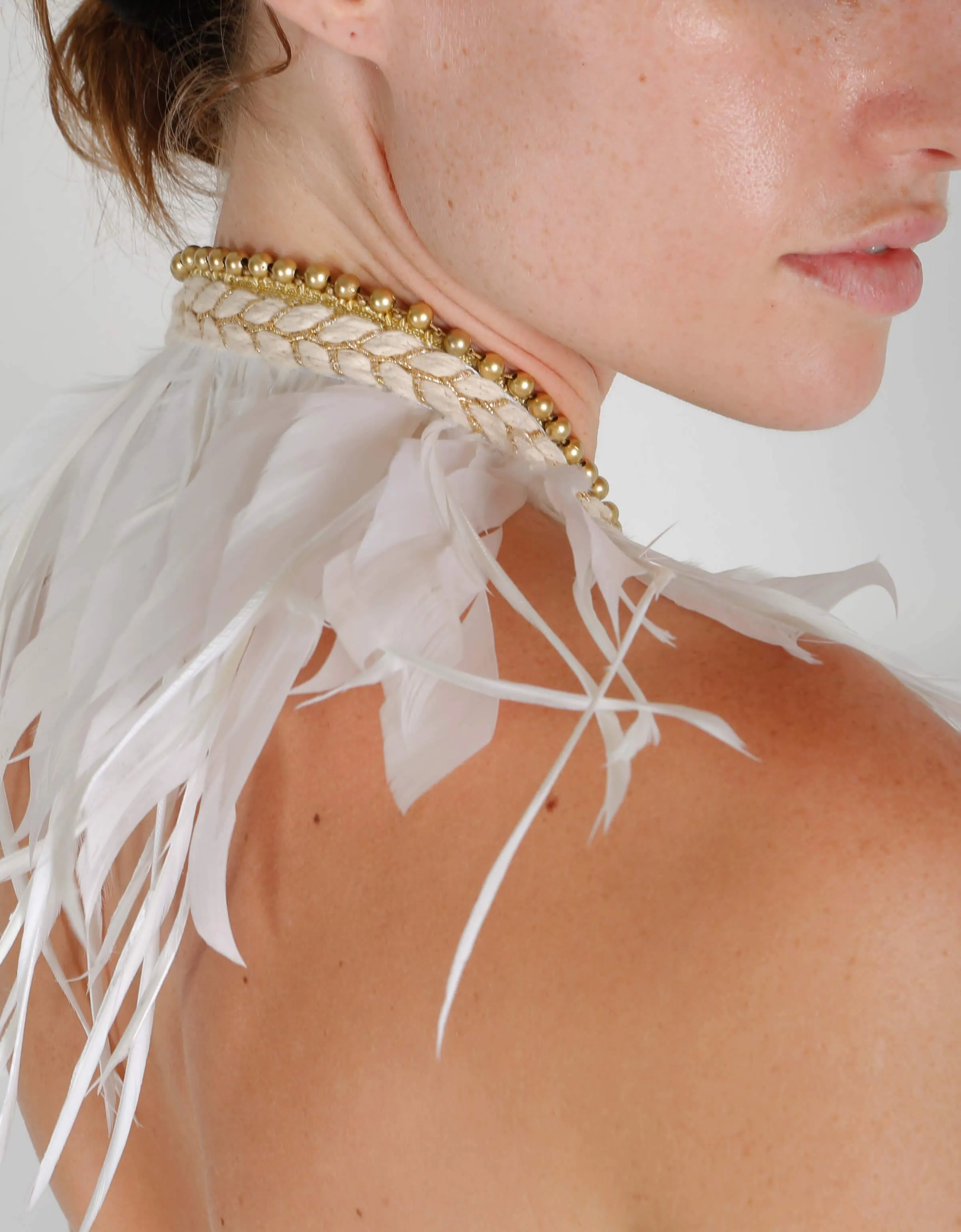 DISSOLUTE FEATHER VEST