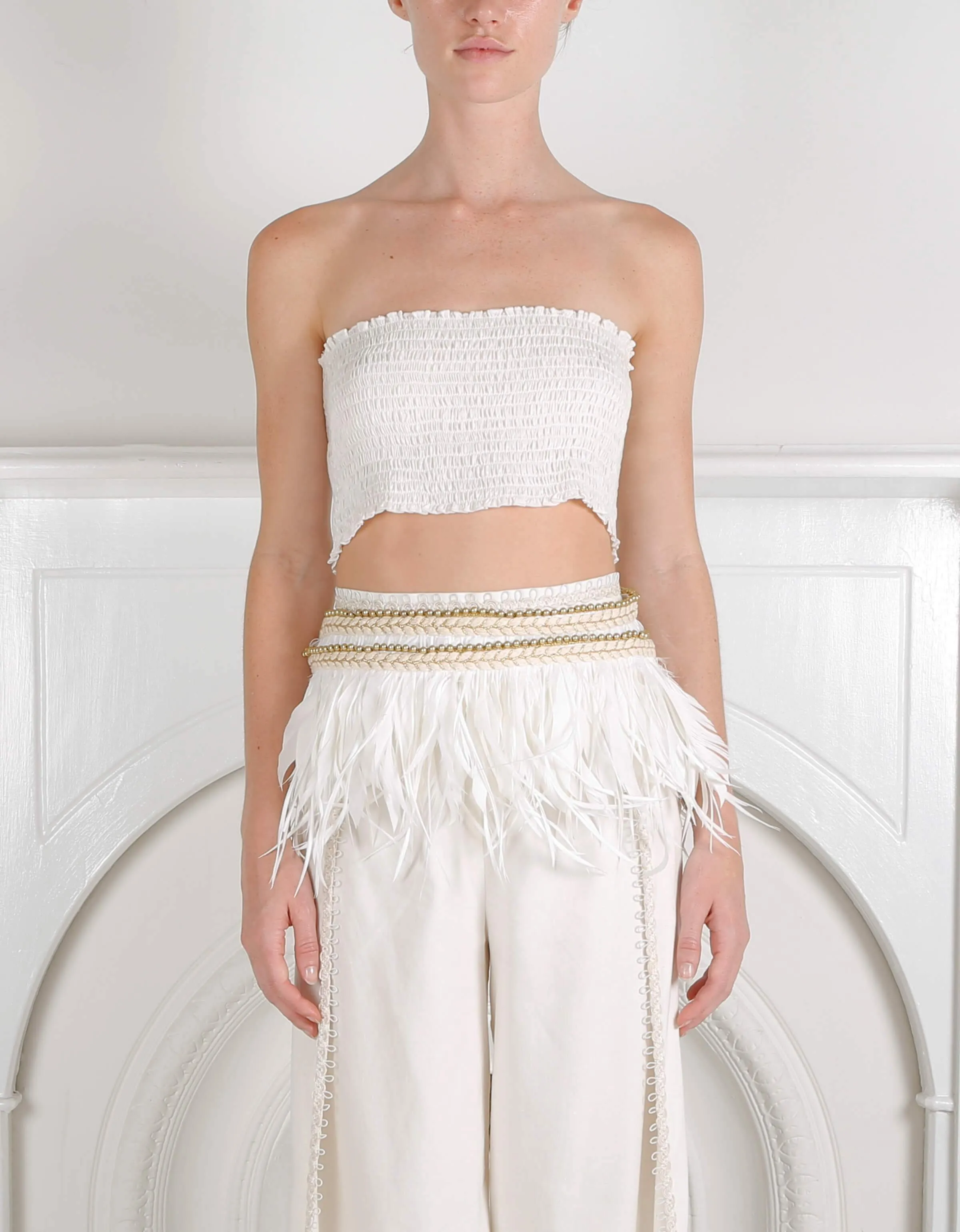 DISSOLUTE FEATHER VEST
