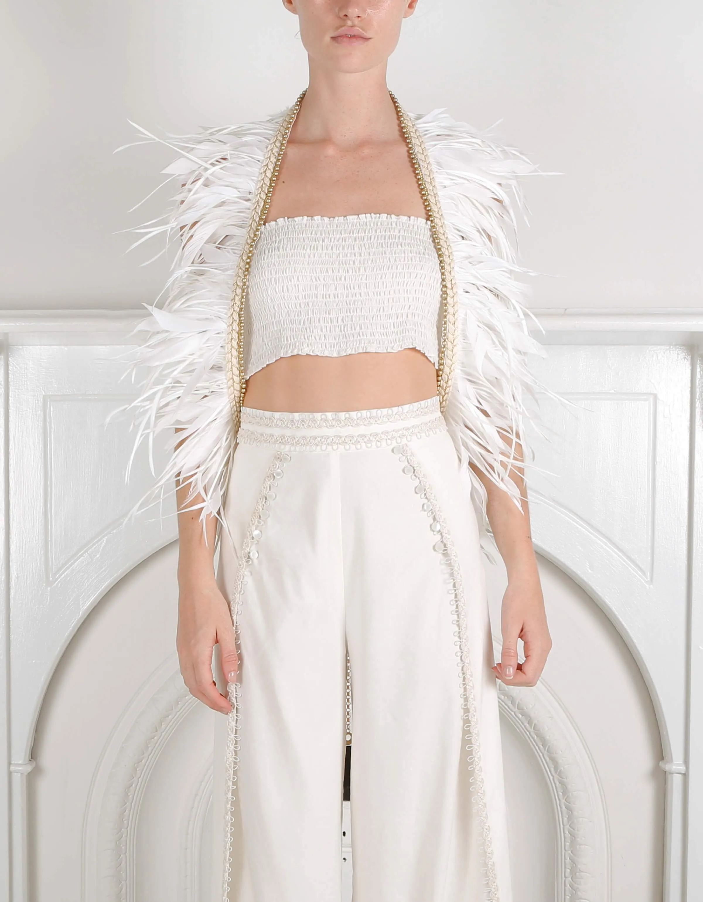 DISSOLUTE FEATHER VEST