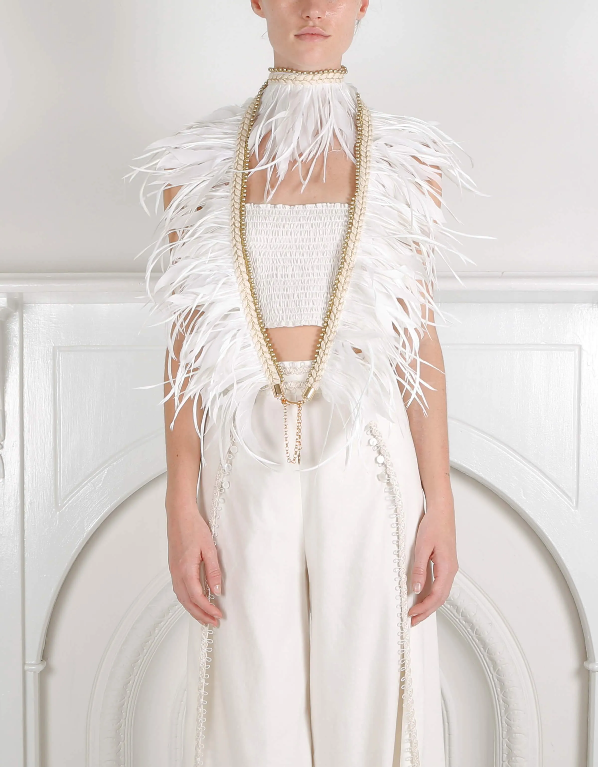 DISSOLUTE FEATHER VEST
