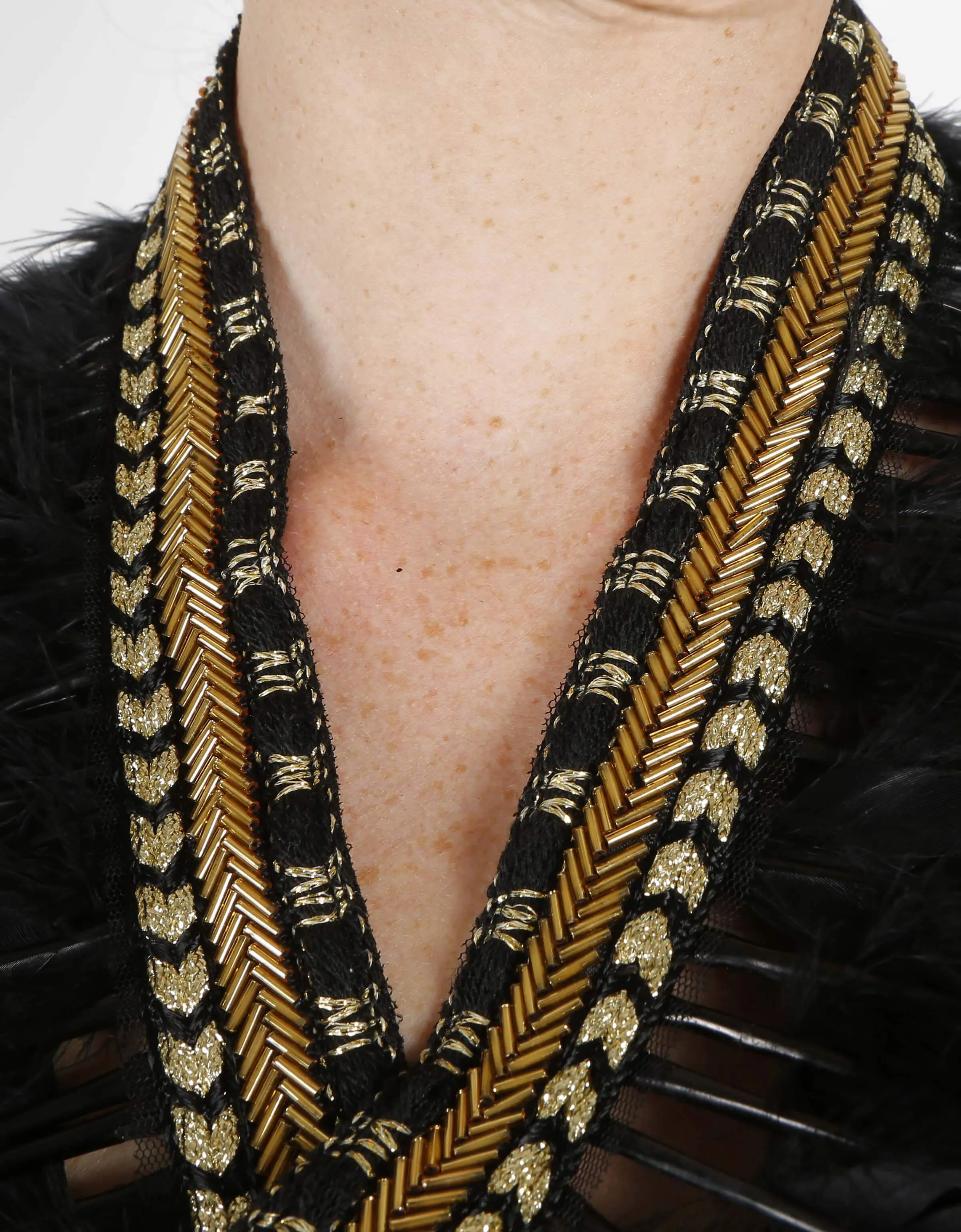 DISSOLUTE FEATHER VEST