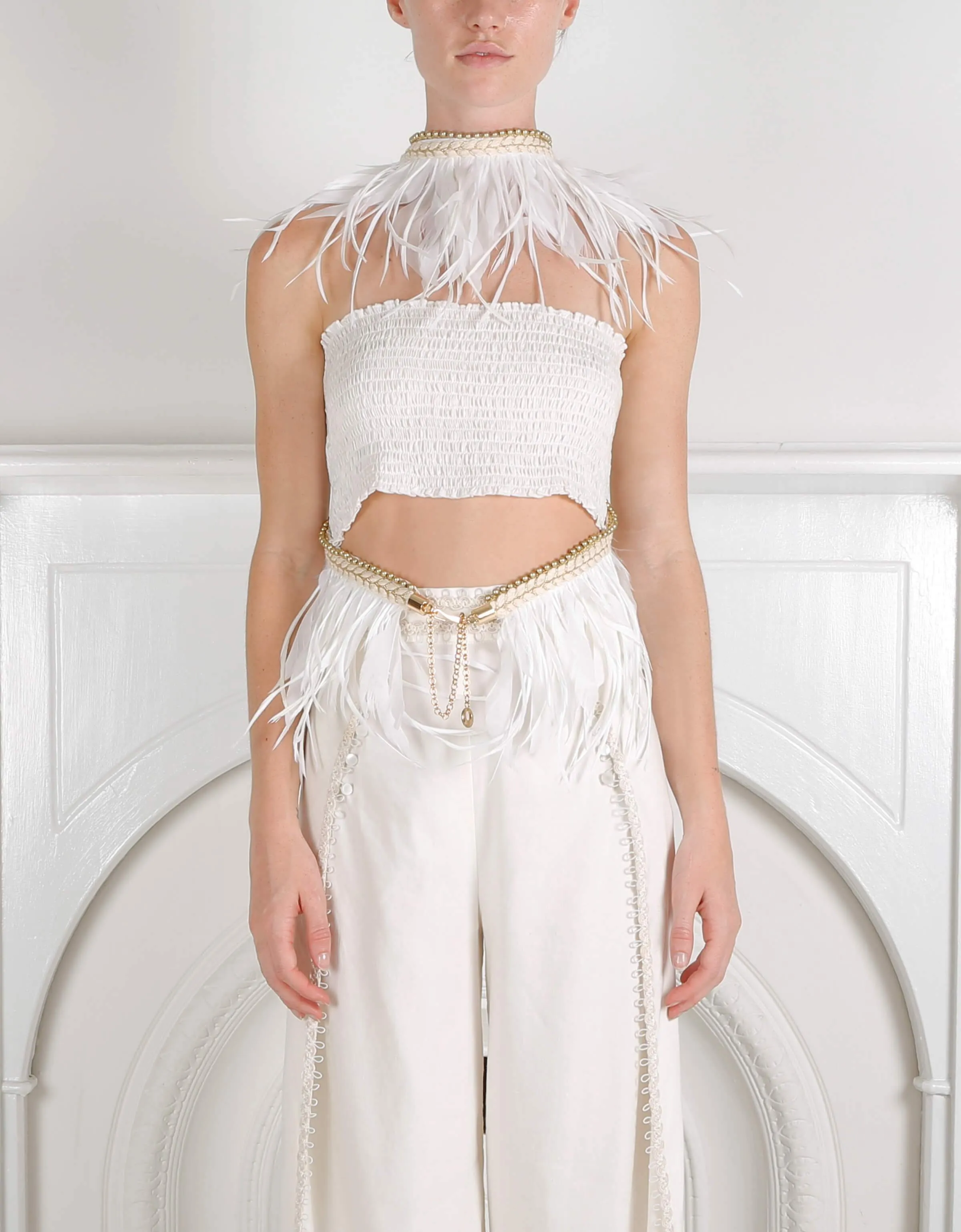 DISSOLUTE FEATHER VEST
