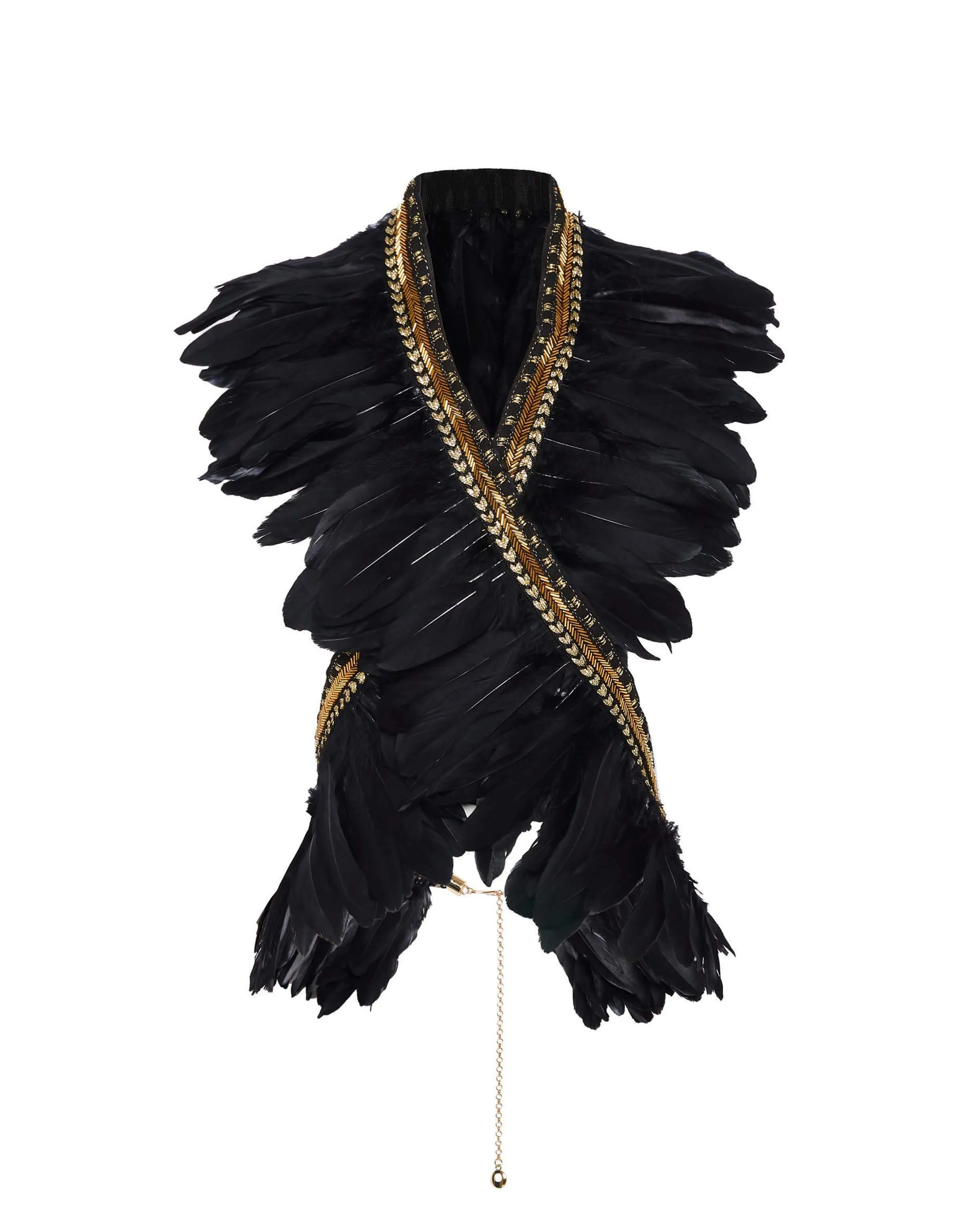 DISSOLUTE FEATHER VEST