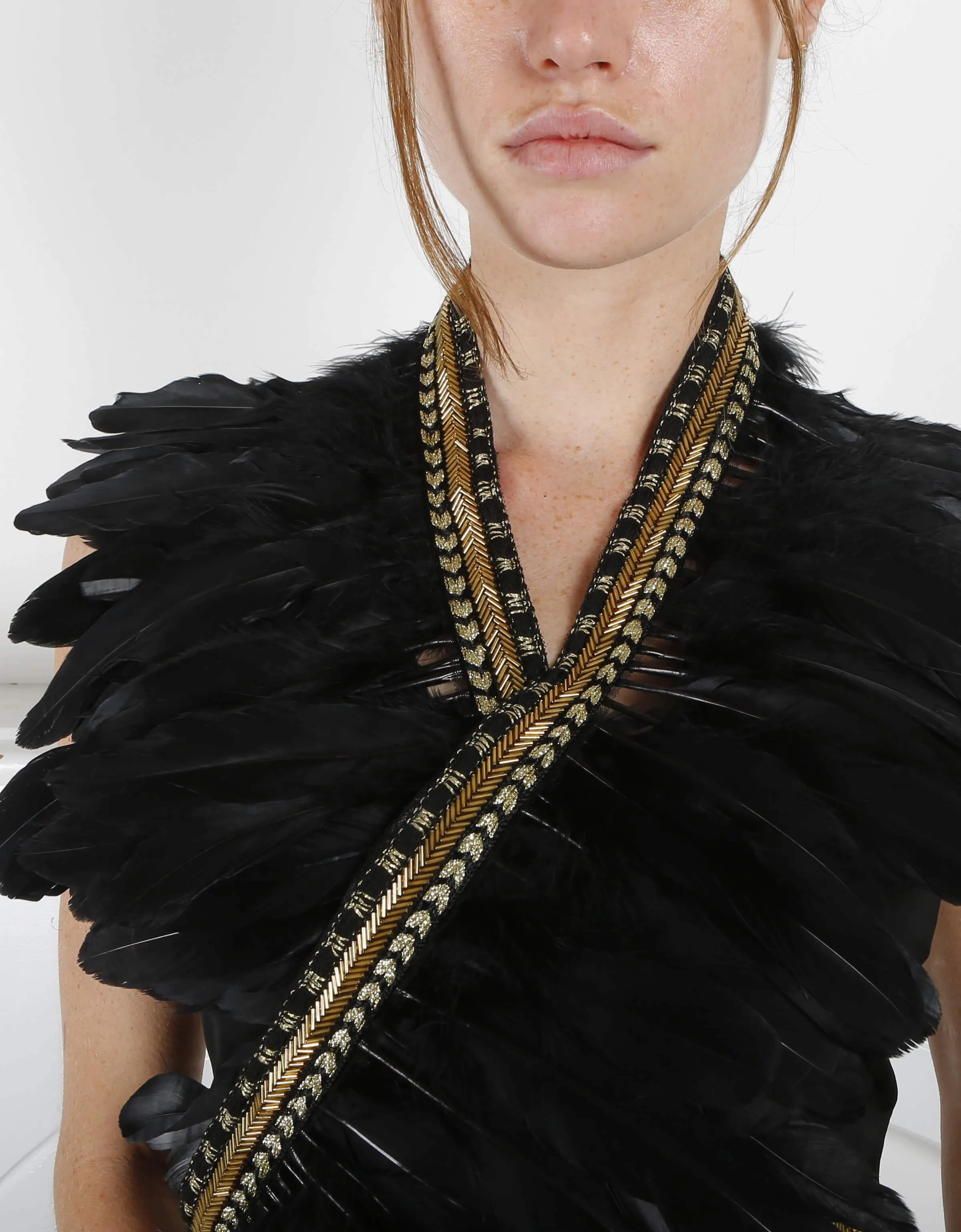 DISSOLUTE FEATHER VEST