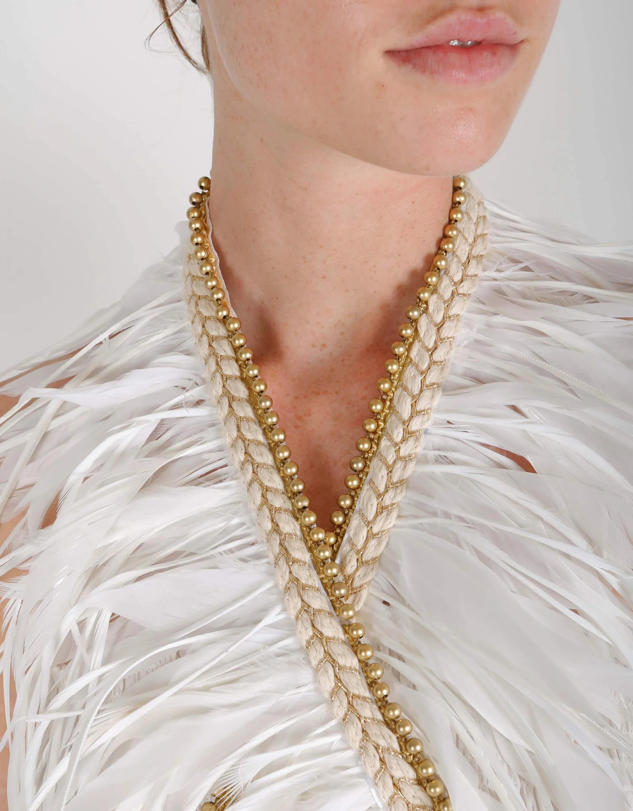 DISSOLUTE FEATHER VEST