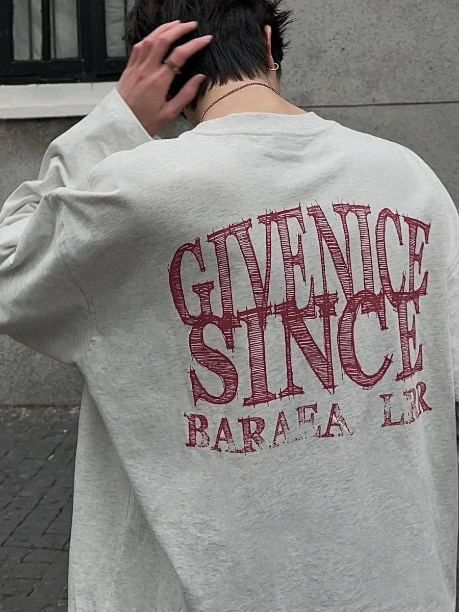 Fake layered long T -shirt or2710