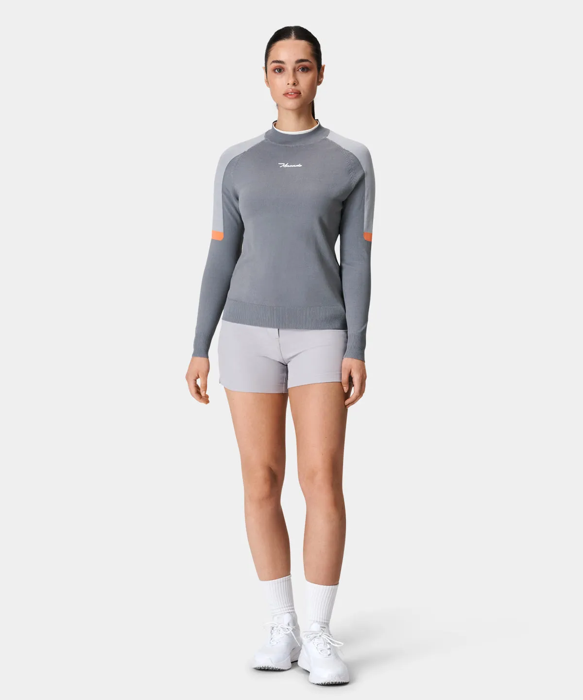 Grey TR Tour Mock Neck