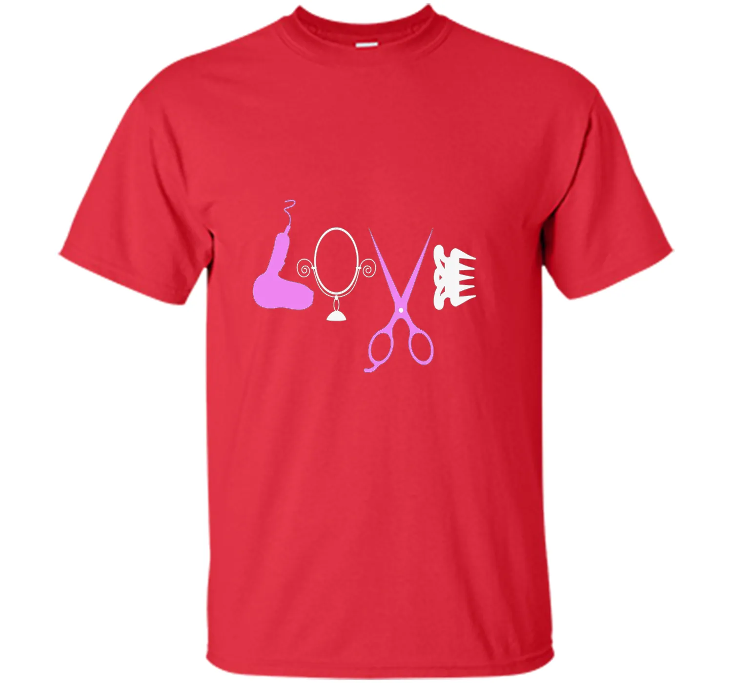 Hairdresser Hairstylist Love T-Shirt