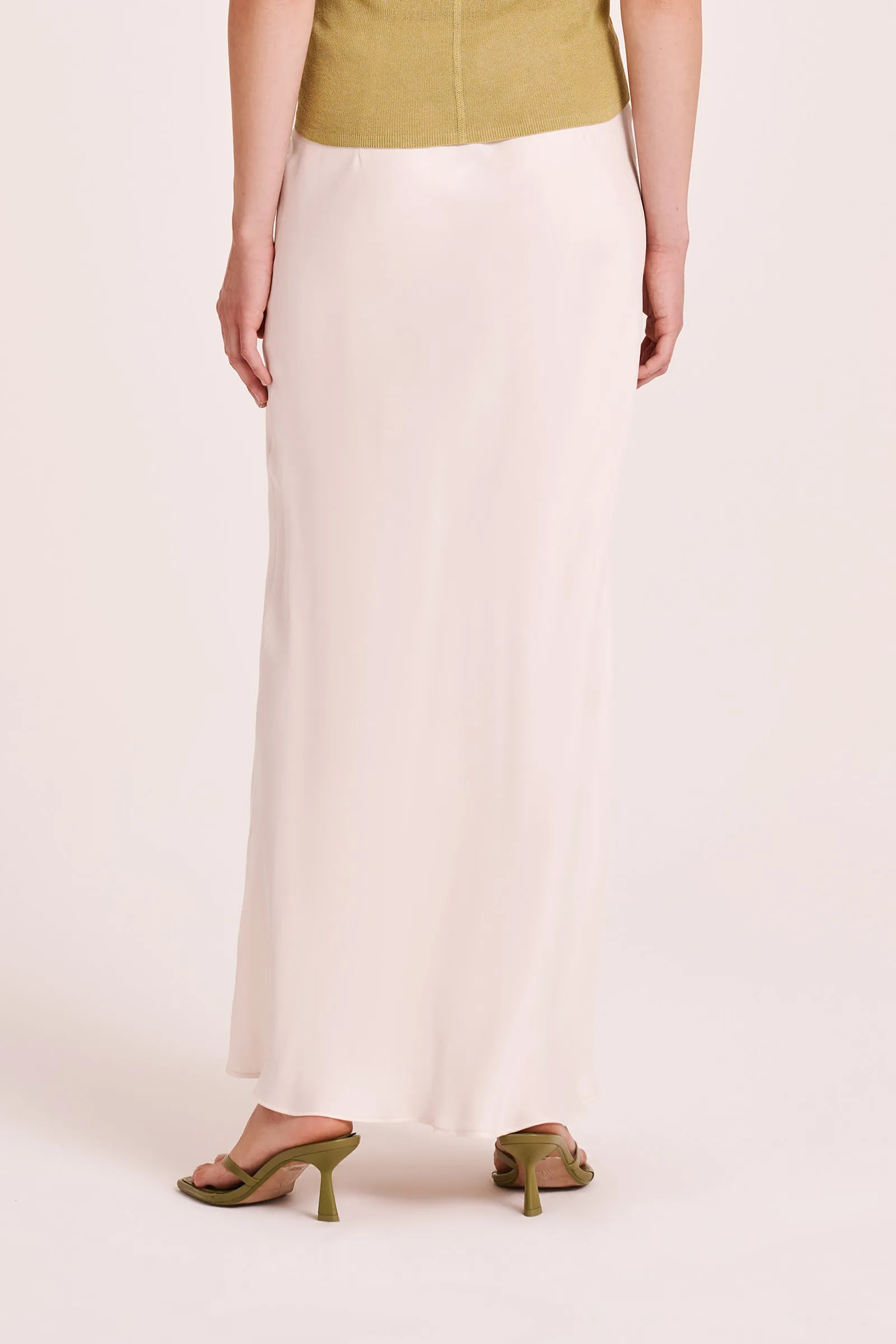 HAYZ CUPRO MAXI SKIRT