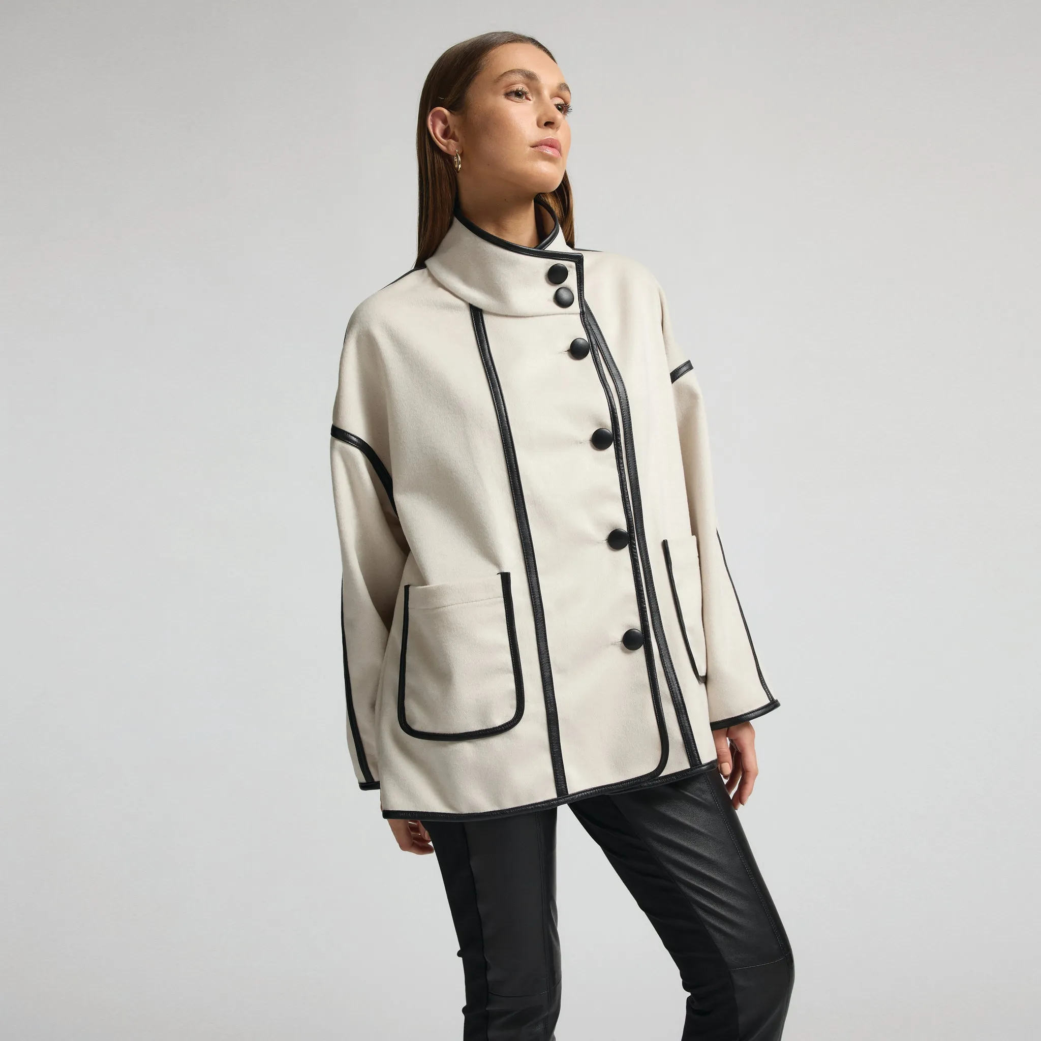 Jasmine Coat - Milk