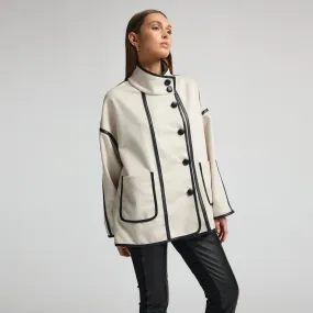Jasmine Coat - Milk