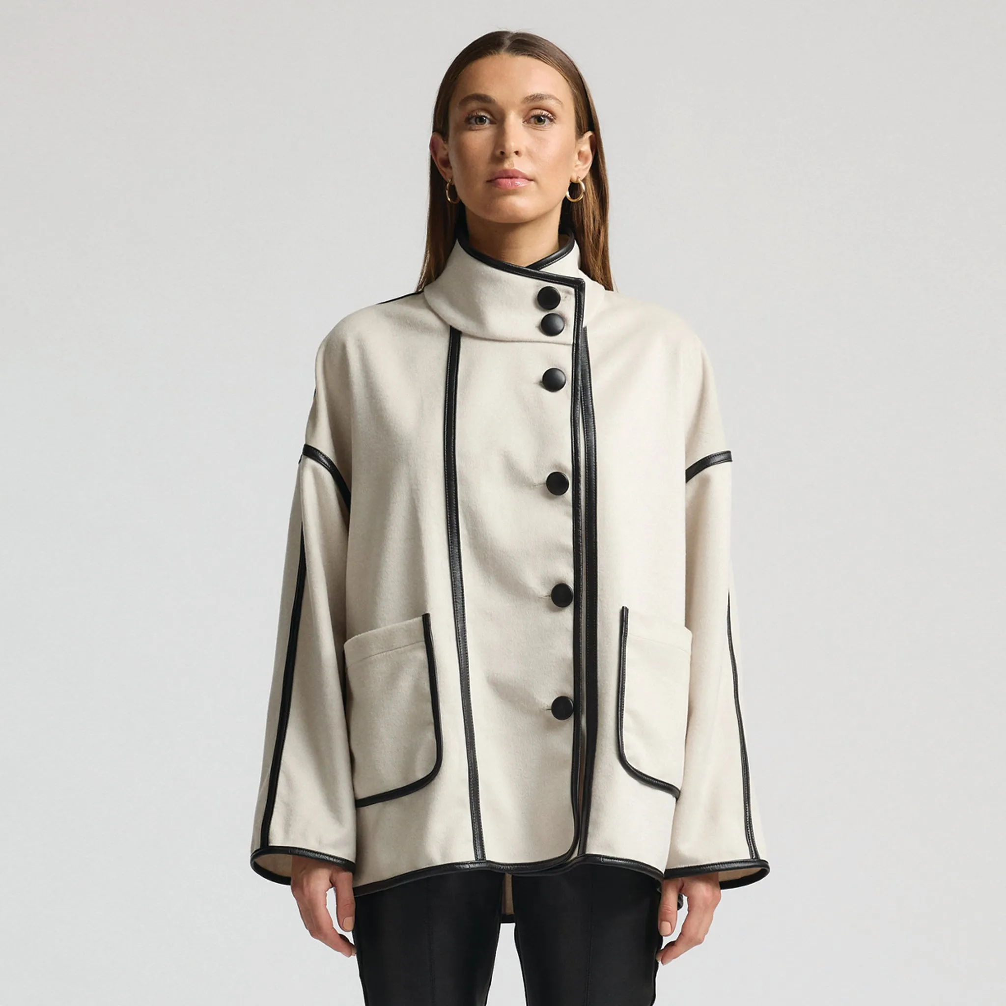 Jasmine Coat - Milk