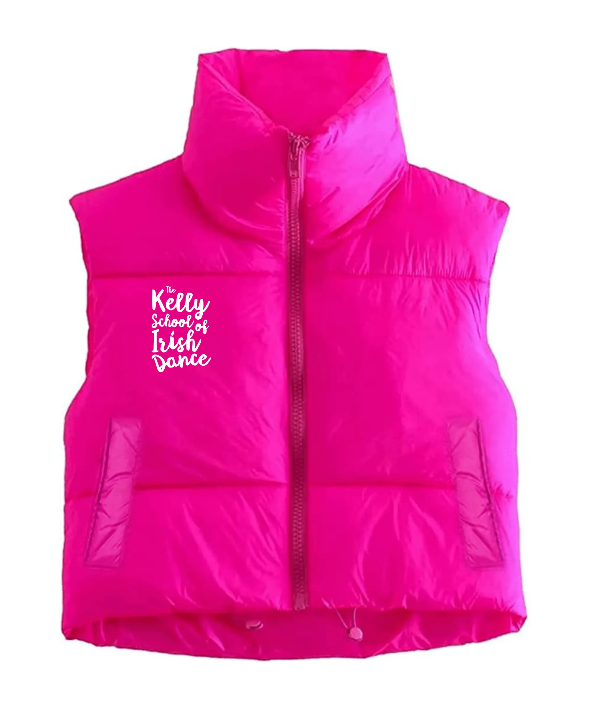 KSID Women's Cropped Puffy Vest – Stay Cozy, Stylish, and Trendy
