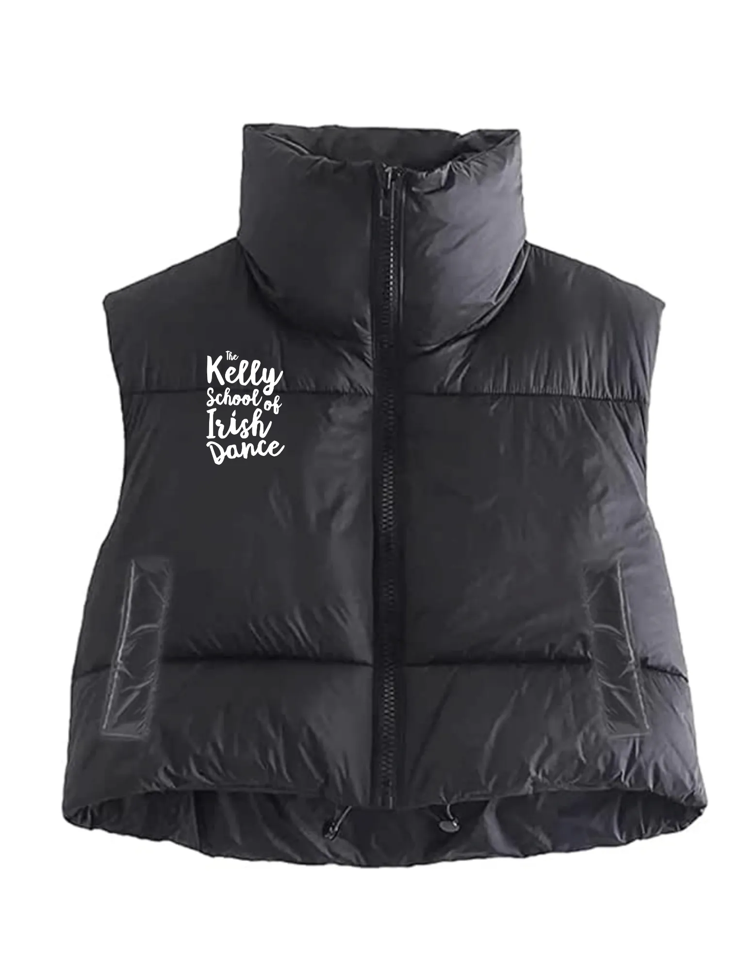 KSID Women's Cropped Puffy Vest – Stay Cozy, Stylish, and Trendy