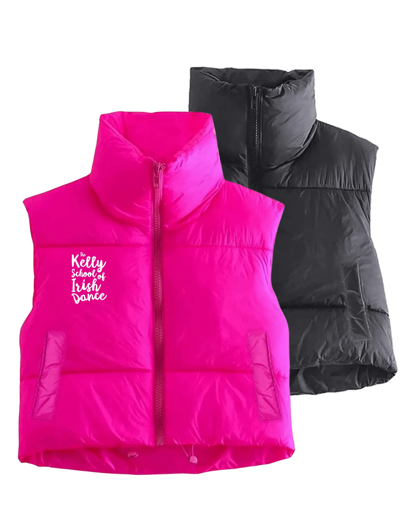 KSID Women's Cropped Puffy Vest – Stay Cozy, Stylish, and Trendy
