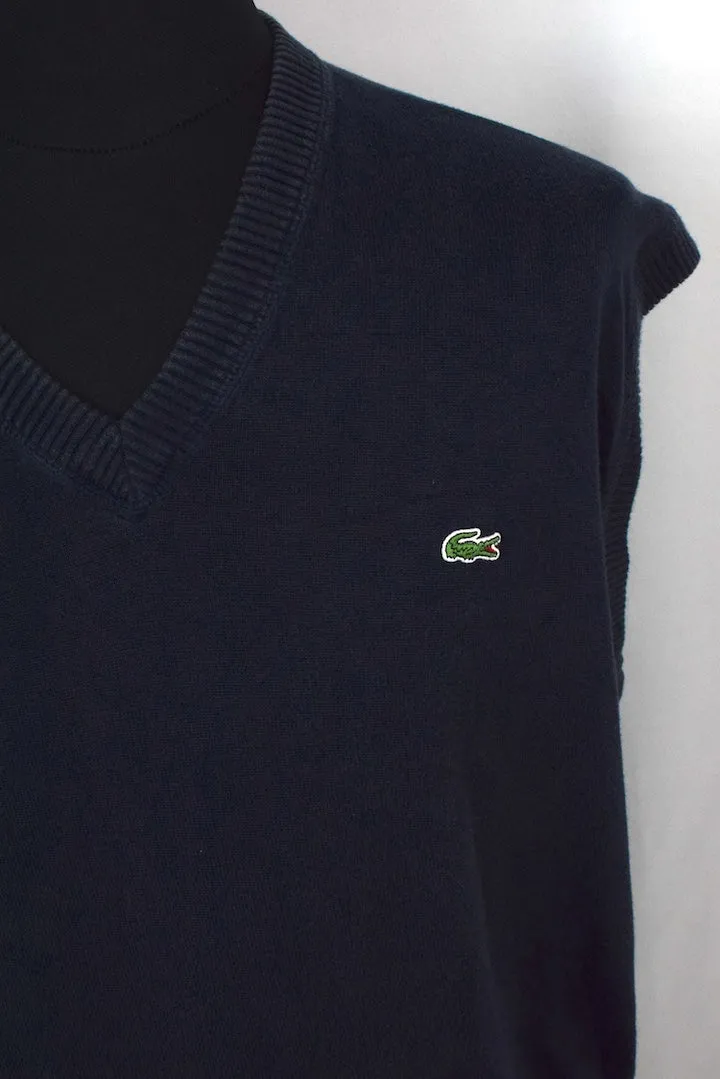 Lacoste Brand Knitted Vest