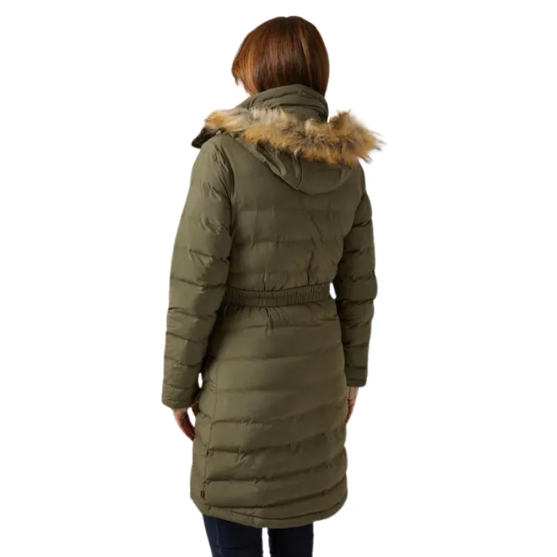 Ladies Calsall Coat In Olive