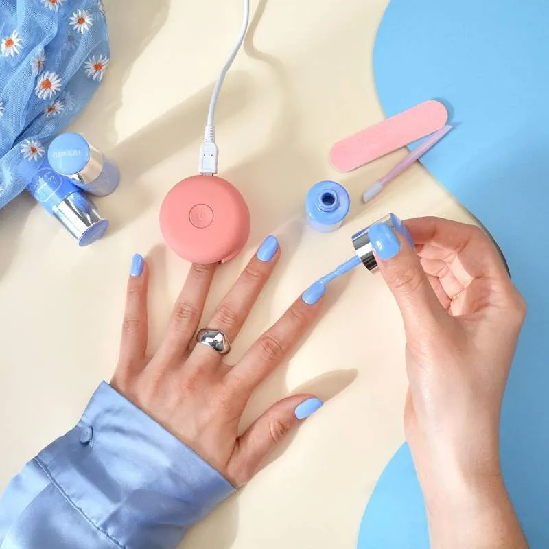 Le Mini Macaron - Gel Polish - Fleur Bleue