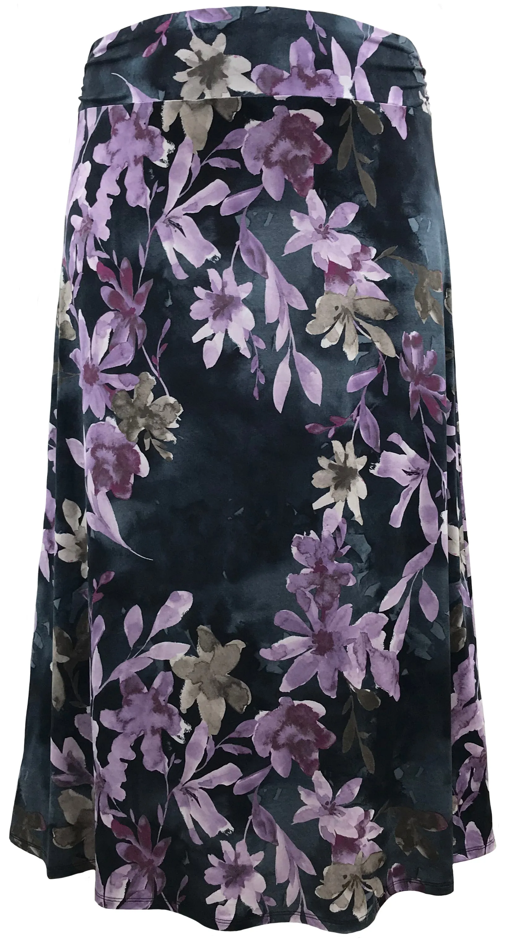Leebe Women and Plus Floral Maxi Skirt