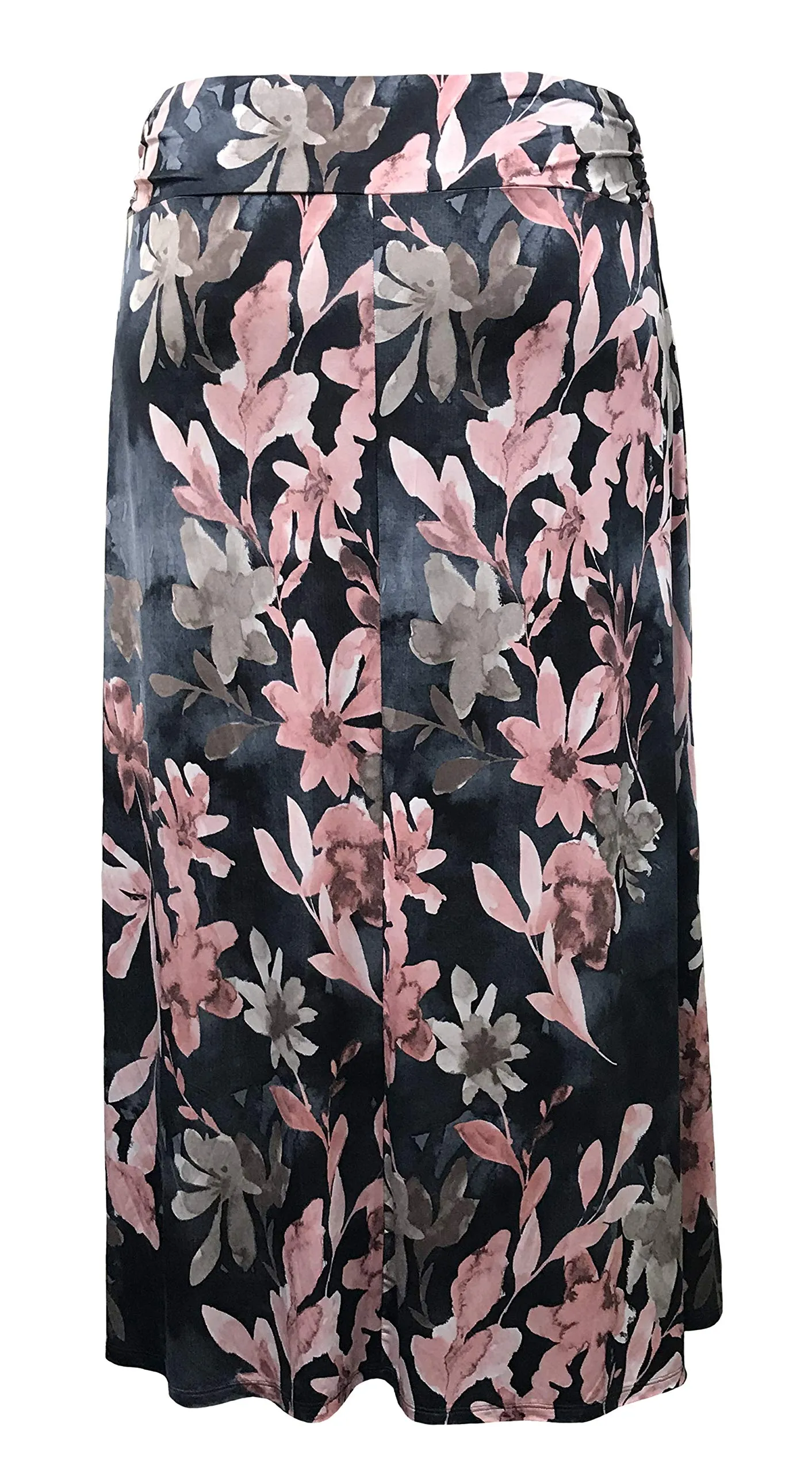 Leebe Women and Plus Floral Maxi Skirt
