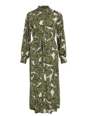 Mara Midi Dress - Olive