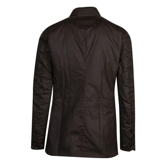 Mens Barbour Olive Corbridge Waxed Jacket