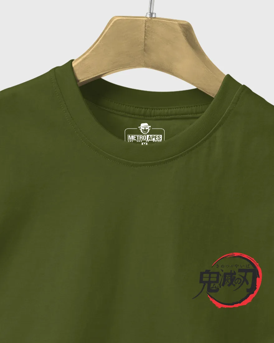 Mens Regular Tshirt Anime Demon Slayer Tanjiro 5