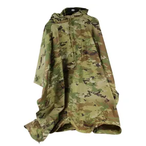 Military Style OCP Poncho Lightweight