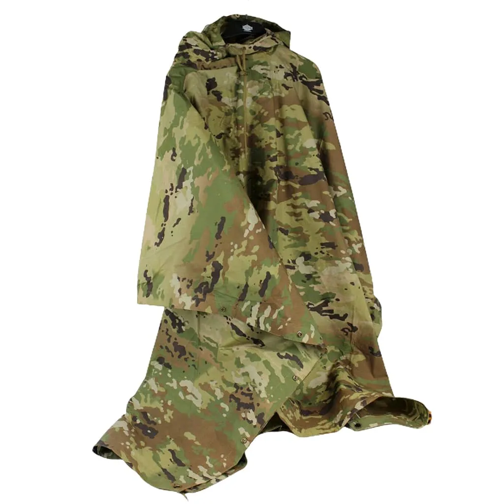 Military Style OCP Poncho Lightweight