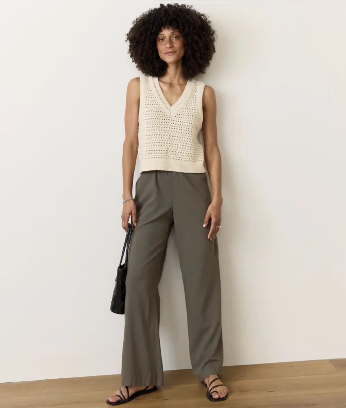 Montecito Sweater Vest - Cream