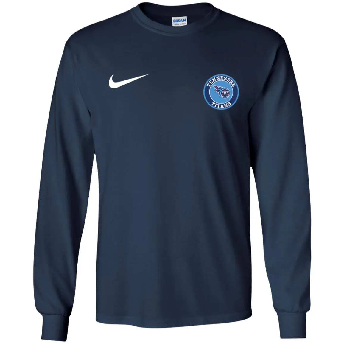 Nike Tennessee Titans Nfl Football Men Long SLeeve Shirt
